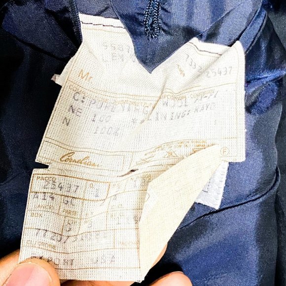 🧤SOLD🧤Corneliani 2 Button Pure Virgin Wool Blaze - Picture 7 of 7